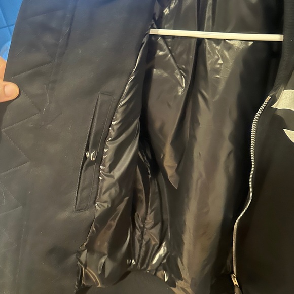 Givenchy Cotton Digital Wing in Black $3600 Bomber Jacket Size L - Picture 6 of 11